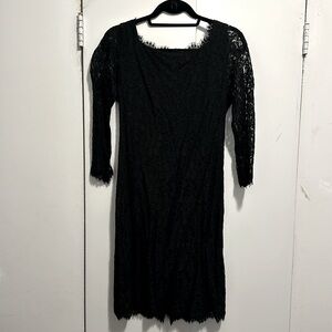 DVF lace dress